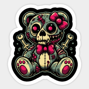 Zombie Bear Sticker